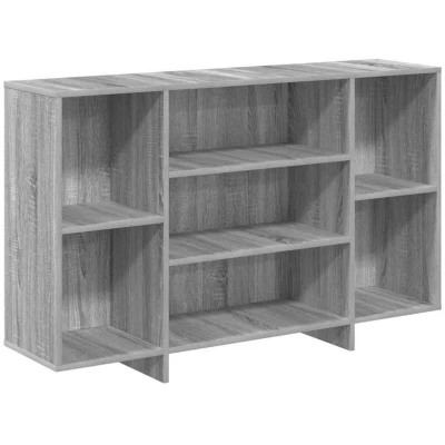 Image of vidaXL Sideboard Grey Sonoma 120x30x75 cm Engineered Wood
