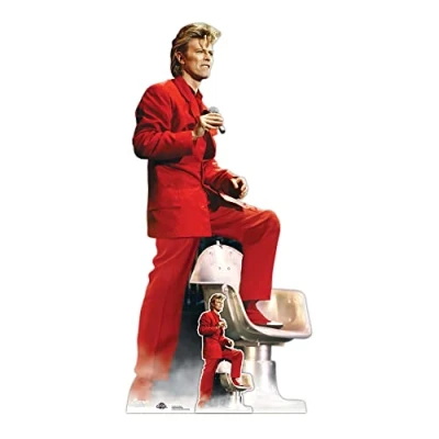 Image of STAR CUTOUTS CS1004 David Bowie Lifesize Cardboard Cutout With Free Mini