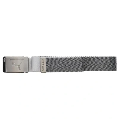 Image of PUMA Golf 2019 Men&#039;s Reversible Web Belt (One Size), Bright White