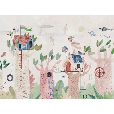 Image of Stories of Life Mural Treehouse Adventures 399061