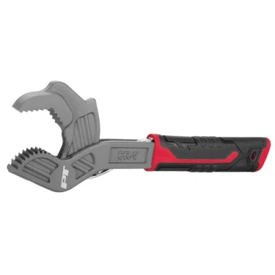 Image of Performance Tool W30799 10 in. Universal Wrench, Drop Forged Chrome Vanadium, Ratcheting Action, Spring Loaded, TPR Handle