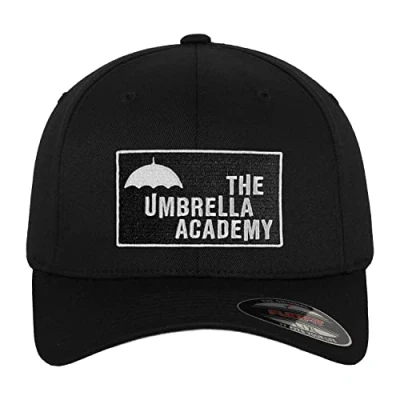 Image of The Umbrella Academy Officially Licensed Flexfit Cap (Black), Small/Medium