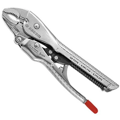 Image of Facom Multi Purpose Angle Nose Lock Grip Pliers