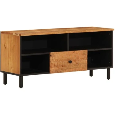 Image of vidaXL TV Cabinet 100x33x46 cm Solid Wood Acacia