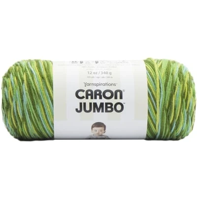 Image of Caron Yarn Jumbo Print Foliage, Acrylic