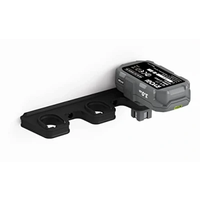 Image of NewGround Designs Battery Wall Mount Suitable for Ryobi ONE+ 18V Batteries/Holder, Mount, Storage (fits 3 Batteries)