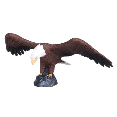 Image of MOJO American Bald Eagle Wildlife Animal Model Toy Figure