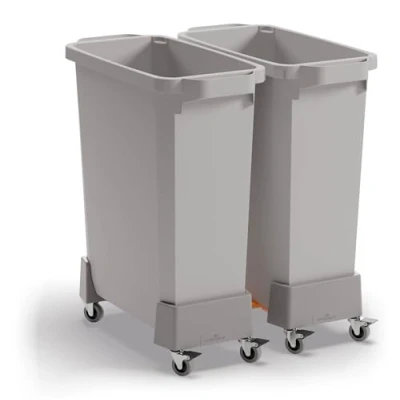 Image of Durable Durabin 60 Litre Linkable Bin Trolley