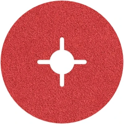 Image of Bosch Professional Fibre Sanding disc R780 Best for Metal and INOX (Metal Stainless Steel, Ø 115 mm, grit Size 60, Accessories Angle Grinder)