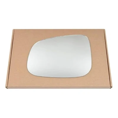 Image of Less4spares Wing Mirror Glass Left Passenger near side LHS N/S Compatible with Jaguar XK 2009 2014 Convex