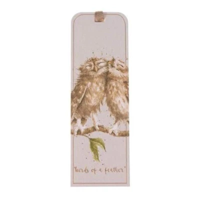 Image of Wrendale Designs by Hannah Dale Birds of a Feather Wildlife Illustration Bookmark 50mm x 150mm