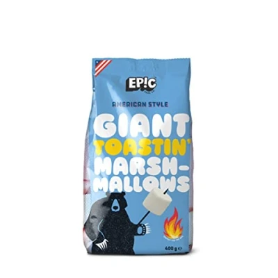 Image of EPIC SNAX CO Giant American Style Pink and White Toastin&#039; Marshmallows, 400 g, (Pack of 1)