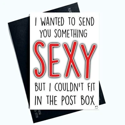 Image of Valentines Day Cards Sexy Joke Funny Greeting for Him Profanity Card Humour Boyfriend Husband Fiancé Fiancée LGBTQ LGBT Gifts Comedy PC769