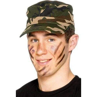 Image of Hen Party Superstore Army Camouflage Fancy Dress Cap/Hat