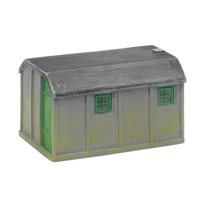 Image of Hornby R9512 Skaledale 00 Gauge Concrete Plate Layers Hut,Grey,35 x 53 mm