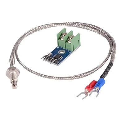Image of Fasizi MAX6675 Module Mini Board with SPI Interface + K Type Thermocouple Temperature Sensor 0 600℃ for