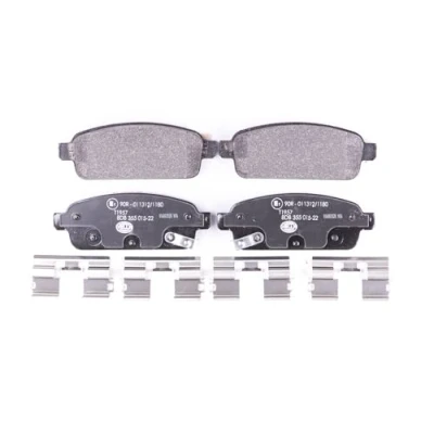 Image of 8668D1468 Brake pad set HELLA 8DB 355 015 221 with acoustic wear warning accessories VAUXHALL: Astra Mk6, Mokka / X, ZAFIRA Mk3