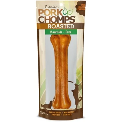 Image of Premium Pork Chomps Roasted Pressed Bone 7&quot;