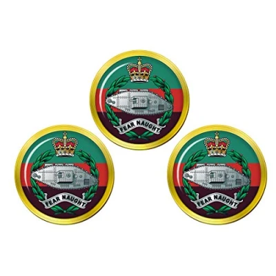 Image of Giftshop UK Royal Tank Regiment, British Army Golf Ball Markers