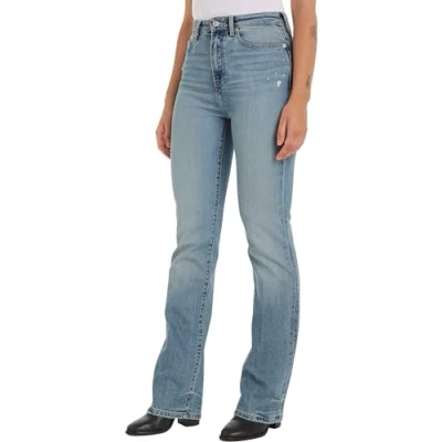 Image of Tommy Hilfiger Women&#039;s Bootcut HW Ash WRN 34W / 32L