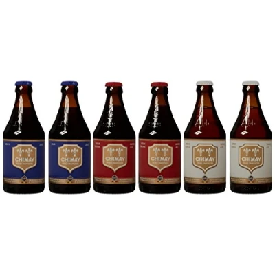 Image of Chimay Brewery 6 Bottle Beer Mixed Case