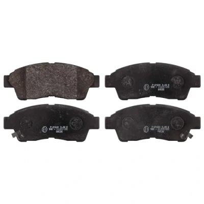 Image of 18029118, 94858707 Brake pad set BLUE PRINT ADT34285 Front Axle with acoustic wear warning TOYOTA: Celica VI Coupe, Corolla VIII Compact