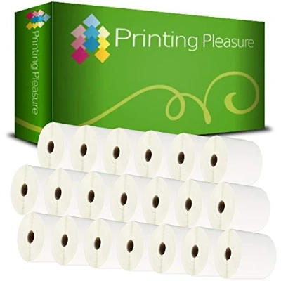 Image of Printing Pleasure 20 x Zebra 100mm 150mm Compatible Direct Thermal Labels for Type Printers 500 per Roll