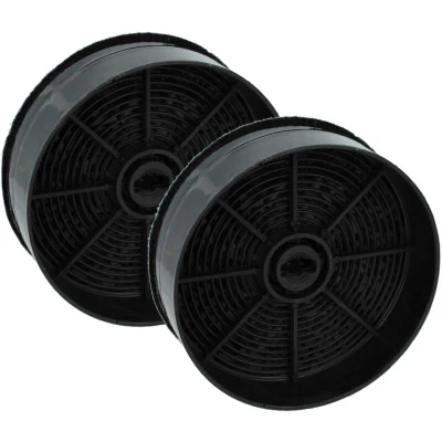 Image of Vhbw 2x Activated Carbon Filter Replacement for Altus 9197063656, 9197065088 Extractor Hood 12.4 cm