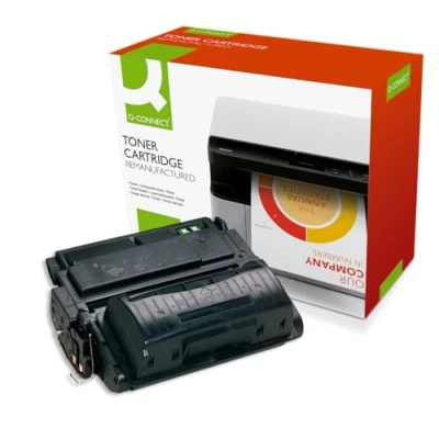 Image of Q Connect Compatible Toner for HP Q5942X Cartridge, Black
