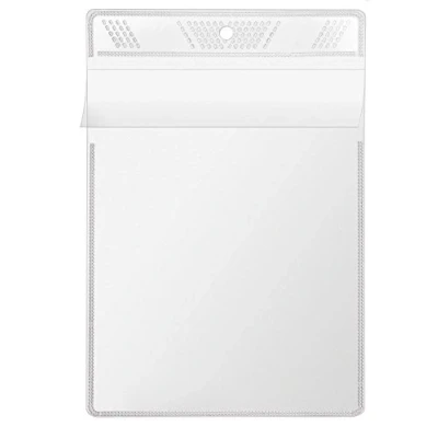 Image of Veloflex 3306010 Clear Protective Cover, Hanging Cover for Hanging, Transparent, Pack of 10
