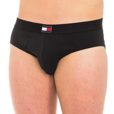Image of Tommy Hilfiger Mens breathable fabric brief with anatomical front UM0UM00894 Black Size Small