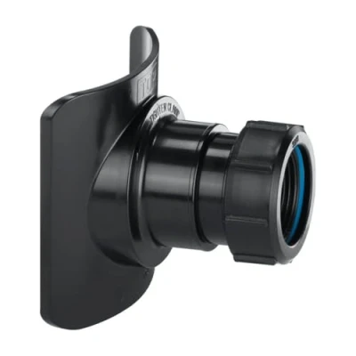 Image of Mechanical Soil Pipe Boss Connector 2&quot; Black