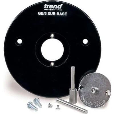 Image of Trend Solid Laminate Sub Base System Completer with Line up Pins and Bush for Triton TRB001 &amp; MOF001, GB/5/Q