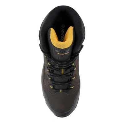 Image of Hi Tec Mens Beaniedra Lt Boots Chocolate/Taupe/Gold 7 (41)