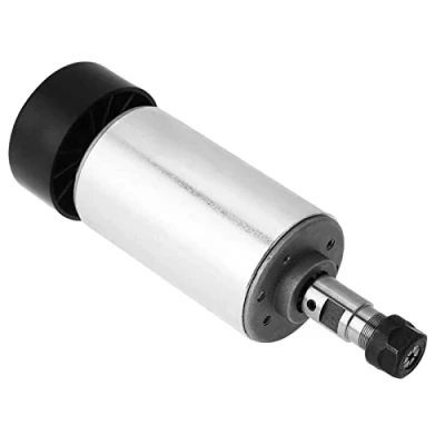 Image of Spindle Motor, Brushless Motor 300W 52mm DC 48V CNC ER11 Air Cooled Kits For Engraving Machine