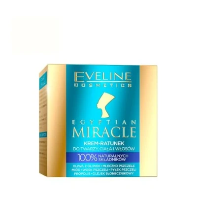 Image of Eveline Egyptian Miracle Multifunctional Rescue Cream for Face Body and Hair 40ml