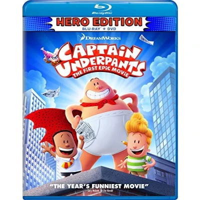 Image of Captain Underpants: The First Epic Movie (Hero Edition)