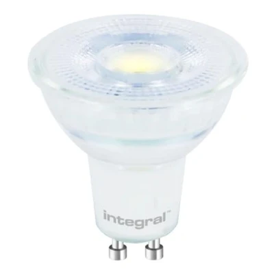 Image of Integral LED GU10 Glass PAR16 4.7W (53W) 6500K 425lm Non Dimmable Lamp