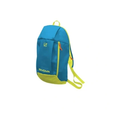 Image of givova B046 Backpack, Black/Naranja Neón, One Size