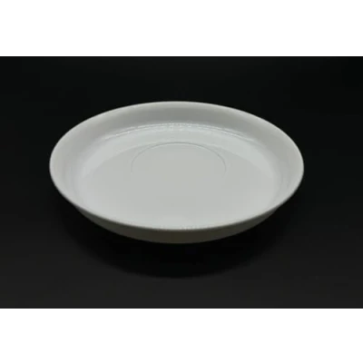 Image of Kimmel 21 000 2101 1 Children&#039;s placemat, Saucer, shatterproof, Stackable, Reusable, Plastic, White