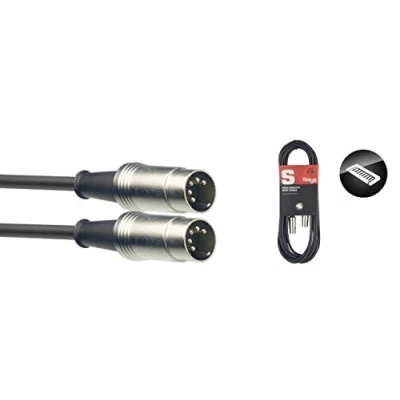 Image of Stagg SMD2 S Series Metal MIDI Cable 2M
