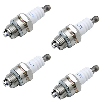 Image of NewZC 4 Pack L7T Spark Plug 2 Stroke for Strimmer Chainsaw Lawnmower Hedge Trimmer Cutter Replacement Accessories