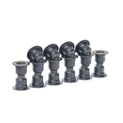 Image of 11340029751, 11340039494, 11340054492 Seal Set, valve stem ELRING 199.440 FPM (fluoride rubber) BMW: 5 Saloon, 6 Convertible, X5