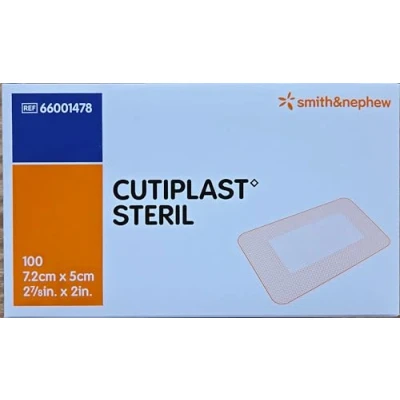Image of Cutiplast Sterile Conformable Fabric Island Dressing, 7.2 x 5 cm