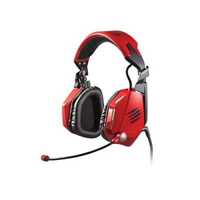 Image of Mad Catz F.R.E.Q.5 Stereo Gaming Headset for PC and Mac Red