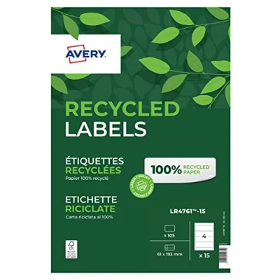 Image of Avery Recycled Address Labels