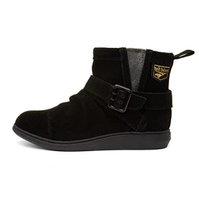 Image of Rocket Dog Mint Womens Black Suede Ankle Boot Size 4 UK