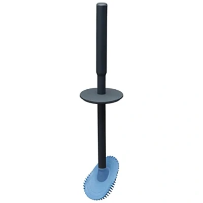 Image of Tiger Toilet Brush, Polypropylene, Charcoal, 86x400x86 mm