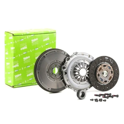 Image of 012141165A, 012141165B, 012141165C, 012141165D, 012141165E clutch VALEO FULLPACK DMF 837060 with dual mass flywheel release bearing 240mm