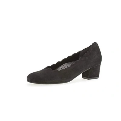 Image of Gabor Gigi Womens Court Shoes 7 UK Schwarz (A.obl) (Black)